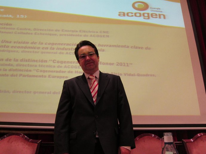 El Director General De Acogen, Javier Rodríguez