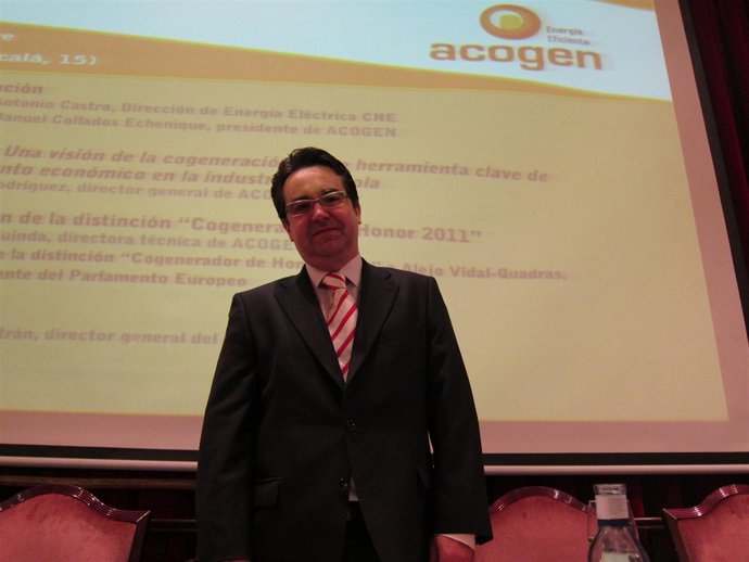 El Director General De Acogen, Javier Rodríguez
