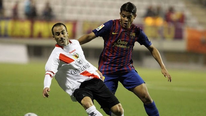 El Jugador Del FC Barcelona Jonathan Dos Santos