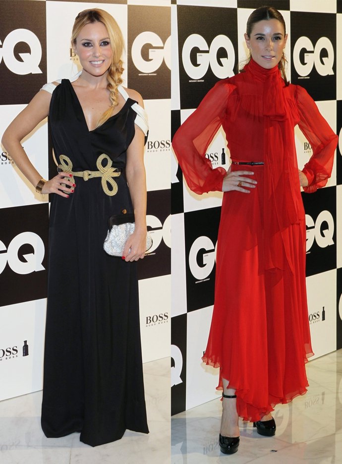 Montaje De Berta Collado Y Raquel Sánchez Silva En Los Premios 'GQ'