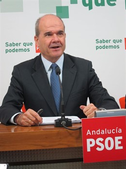 El Presidente Federal Del PSOE, Manuel Chaves