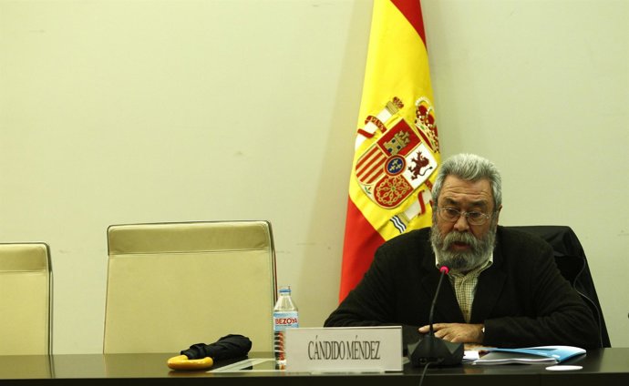 El Líder De UGT, Cándido Méndez