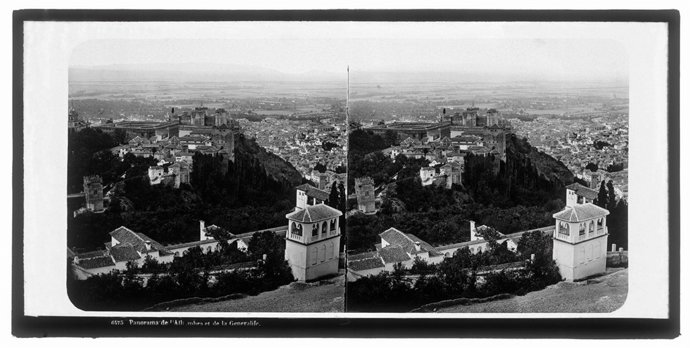 Vista De La Alhambra Y Del Generalife