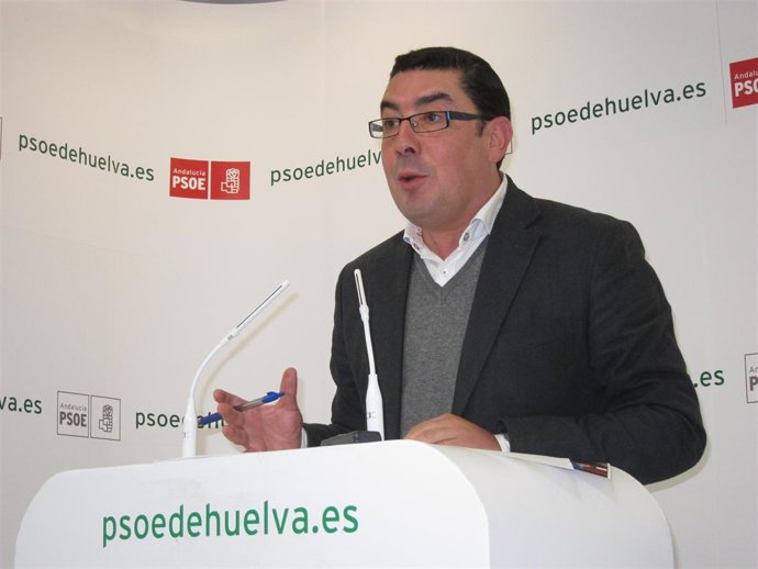 El Secretario De Política Municipal Del PSOE De Huelva, Manuel Domínguez.
