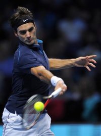 Tenis/Londres.- Federer rubrica ante Fish su buen momento con el pleno en la fase de grupos 