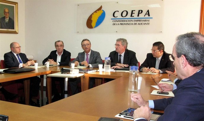 Junta Directiva De La Patronal Alicantina