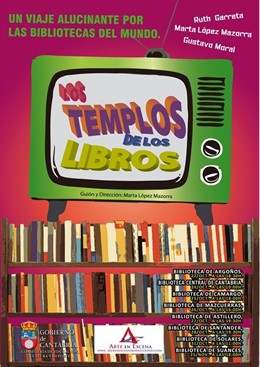 Cartel Del Circuito 'Los Templos De Los Libros'