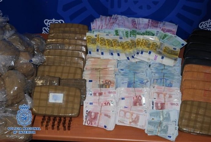 Droga Y Dinero Intervenido En La Operación En Castellón