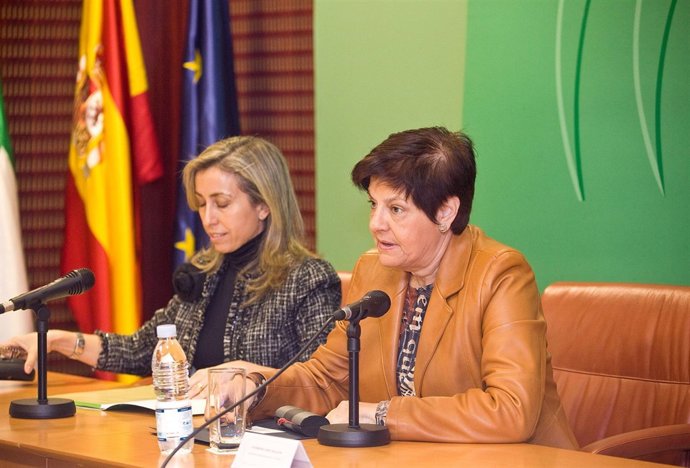 La Consejera De Obras Públicas Y Vivienda, Josefina Cruz Villalón