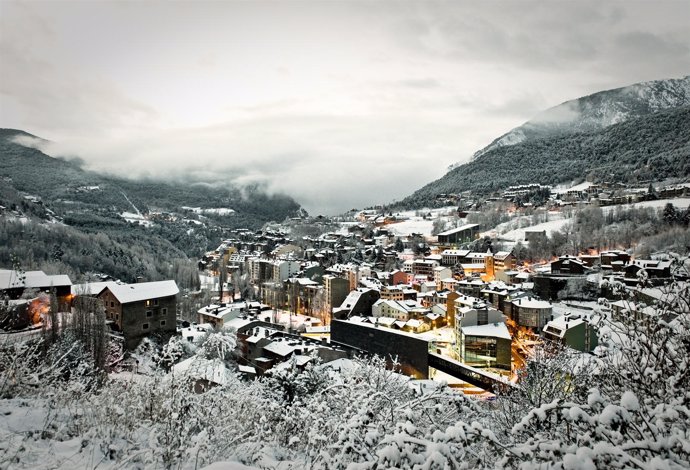 Imagen De Pueblo Nevado
