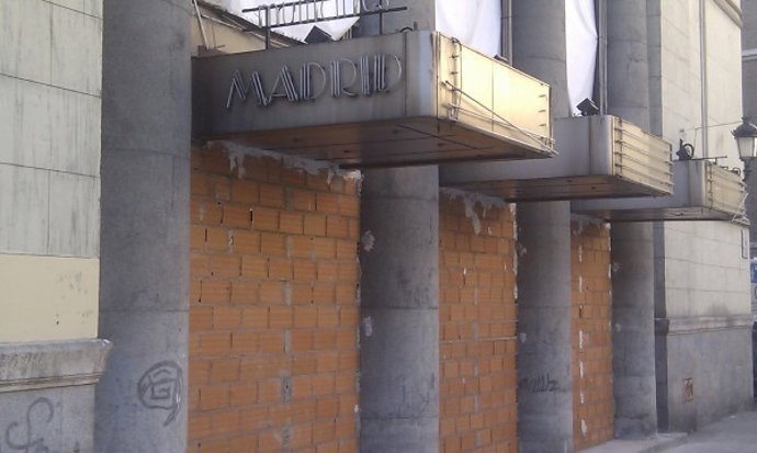 Cines Madrid Tapiados