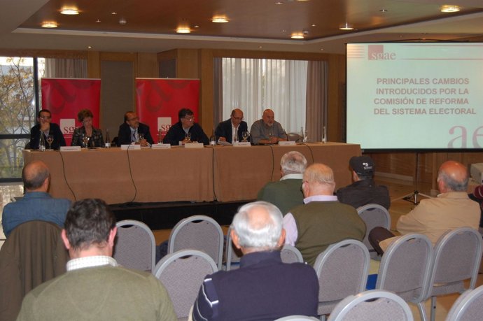 Respaldo De Los Socios Andaluces De La SGAE A Los Cambios De Reforma Electoral