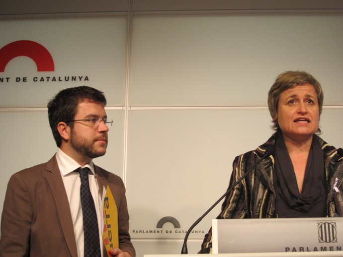 Pere Aragonès Y Anna Simó (ERC)