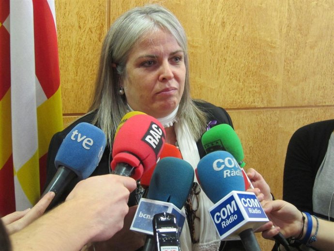 La Teniente De Alcalde Y Edil De Gràcia, Maite Fandos