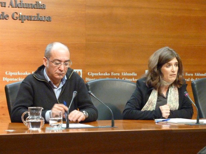 Martin Garitano Y Helena Franco