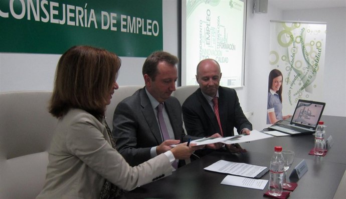 El Consejero De Empleo, Manuel Recio, En Málaga