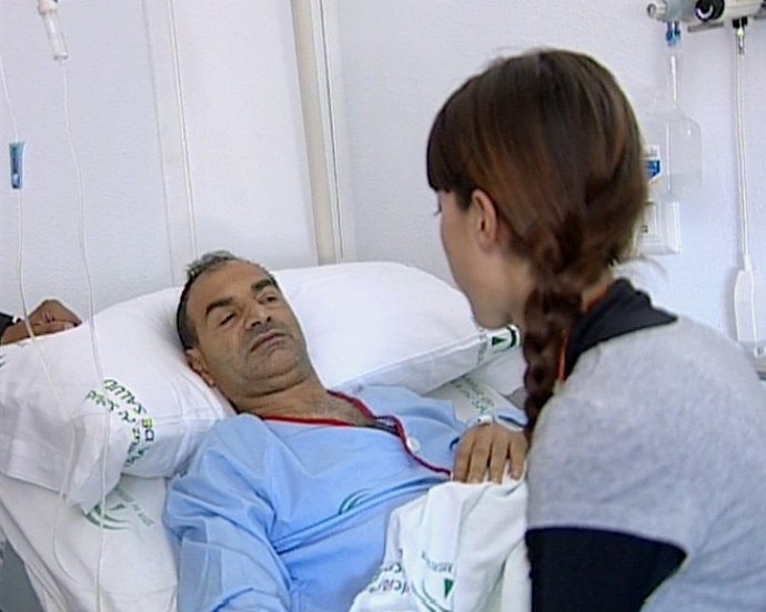 El Abuelo De Kevin, Francisco Moreno, Junto A Su Nuera Alexandra Corretge