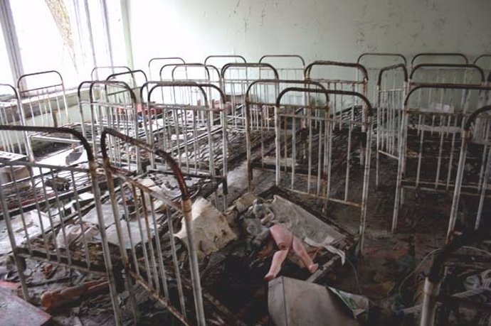 Hospital Infantil Cercano A La Central Nuclear De Chernóbil (Ucrania)