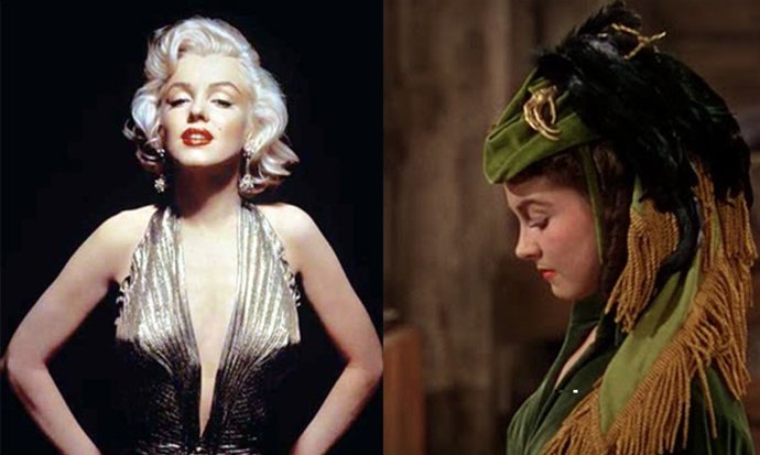 Montaje De Marilyn Monroe Y Vivien Leigh