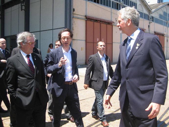 Xavier Trias, Junto Al Alcalde De Porto Alegre, José Fortunati.