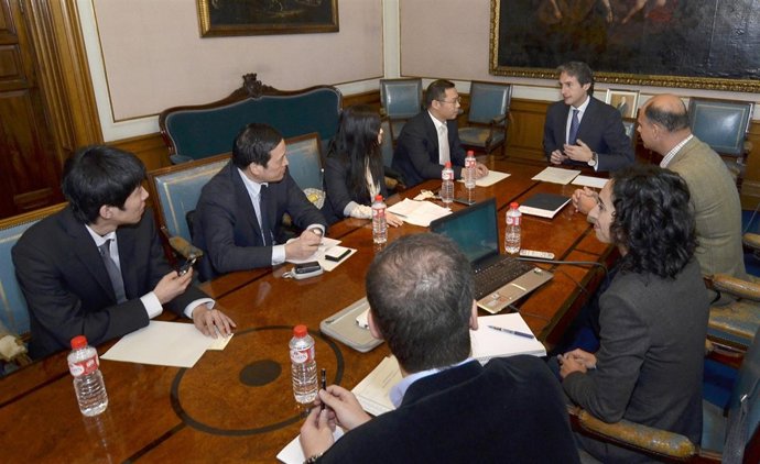 Delegación China Visita Santander 