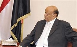 El Vicepresidente De Yemen, Abd-Rabbu Mansur Hadi,