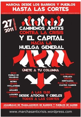 Cartel De La Manifestación