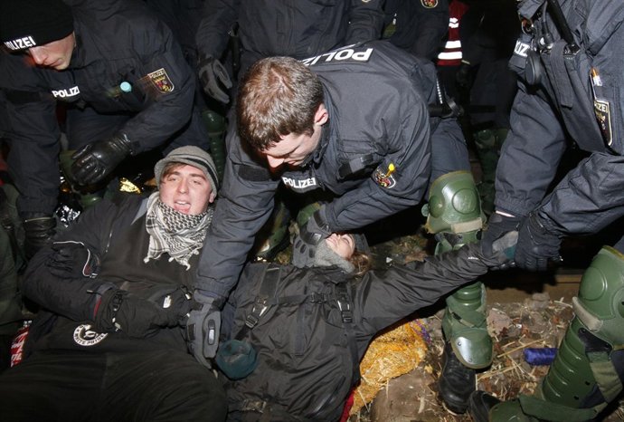 Protestas Anti Nucleares Enn Alemania 
