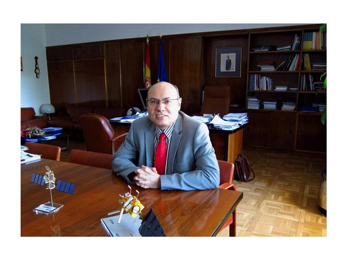 El Presidente De AEMET, Ricardo García Herrera, En Su Despacho