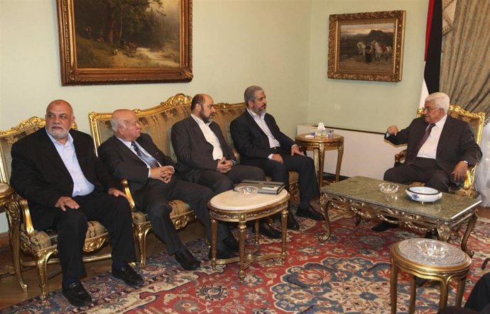  Mahmud Abbas Y Jaled Meshal