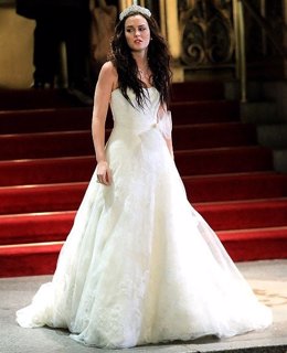 Leighton Meester (Blair) Vestida De Novia En Gossip Girl 