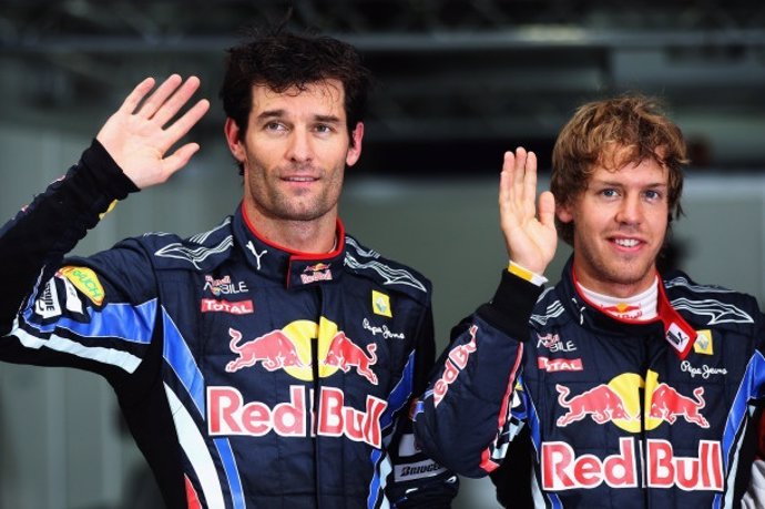 Sevastian Vettel Y Mark Webber 