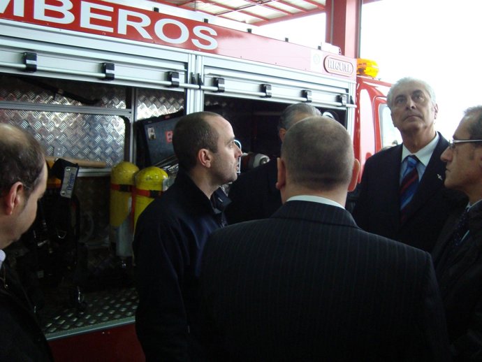 El Consejero De Política Territorial E Interior De La DGA, Antonio Suárez.