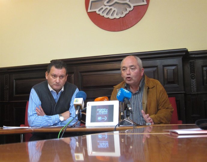 El Secretario General De UGT-A, Manuel Pastrana, En Rueda De Prensa