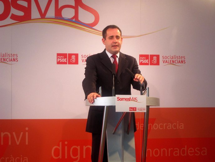 Jorge Alarte En Rueda De Prensa