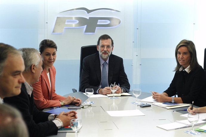 Mariano Rajoy Presiden El Comite De Dirección Del PP 