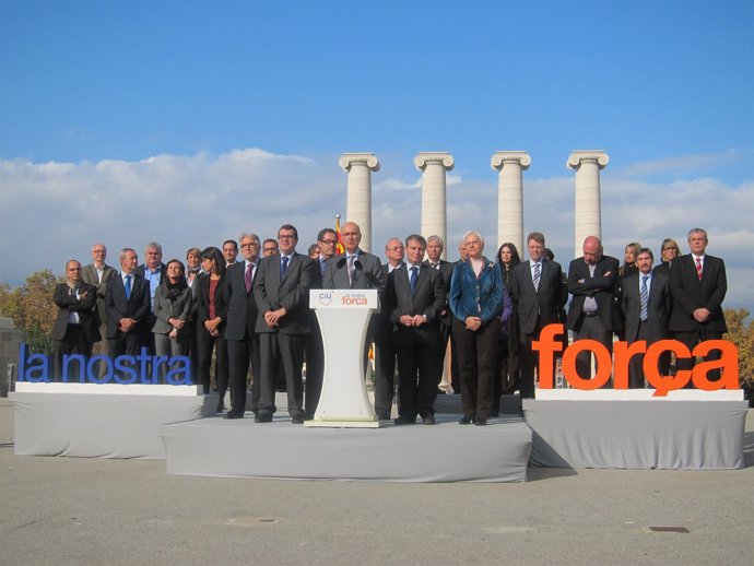 Duran Y Grupo Parlamentario De Ciu En El Congreso