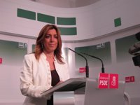 Díaz (PSOE-A), convencida de que Alfonso Guerra "se va a dejar la piel" en las autonómicas, "como ya hizo en generales"