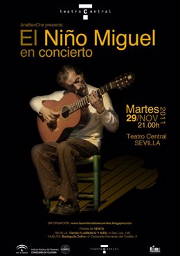 Concierto De 'Niño Miguel' En El Teatro Central