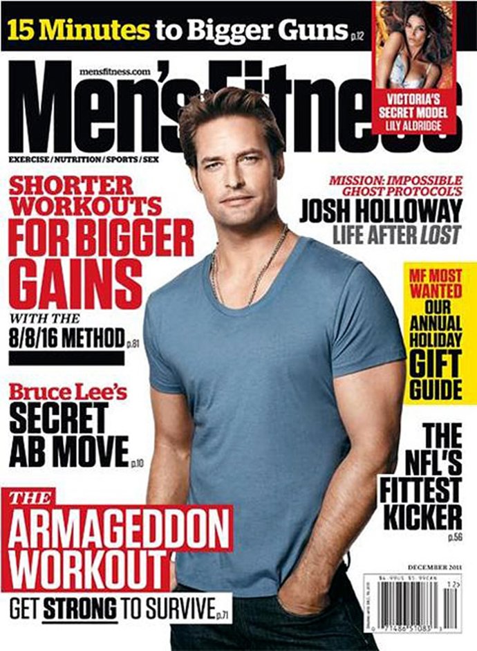 Josh Holloway En La Portada De 'Men's Fitness'