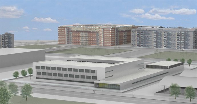 Imagen Del Proyecto De Un Nuevo IES En Sevilla Este