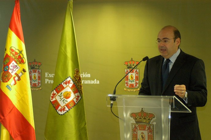 El Presidente De La Diputación De Granada, Sebastián Pérez.