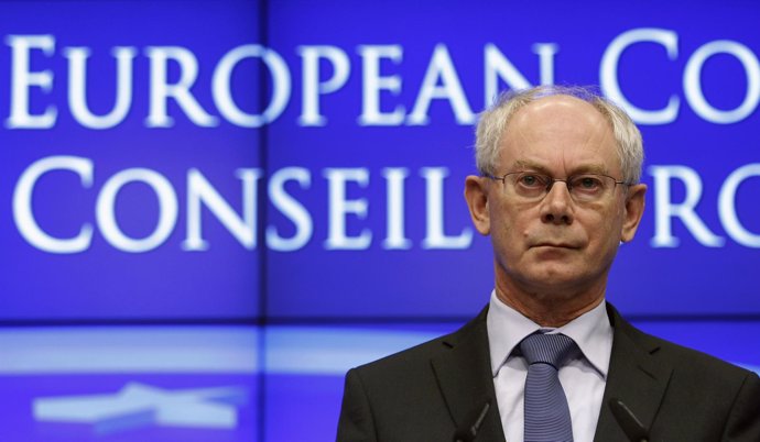 El presidente del Consejo Europeo, Herman Van Rompuy