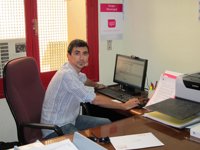 Serna (UPyD) valora los primeros seis meses del tranvía como "un buen medio de transporte con un mal trazado"