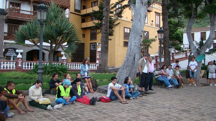 Protesta 15 M En Tenerife 