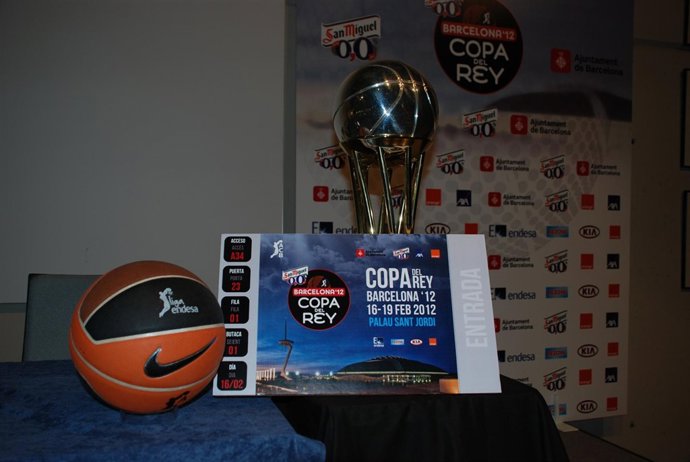 Presentación Copa Del Rey Barcelona 2012