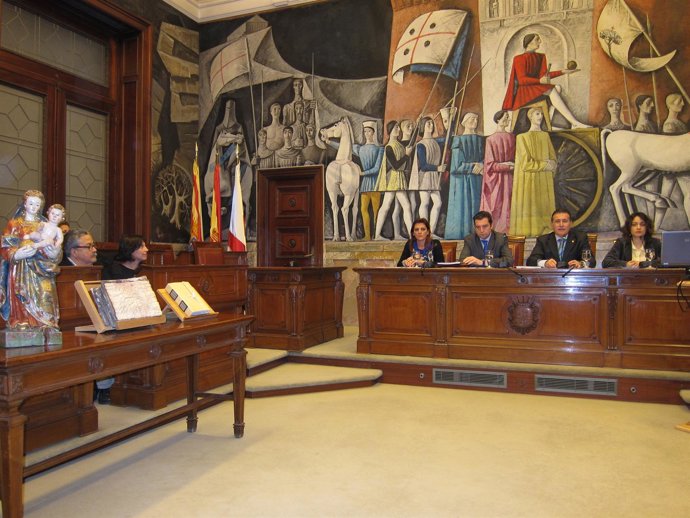 Acto De Clausura De La Escuela Taller De Restauración De DPZ 'Juan Arnaldín'