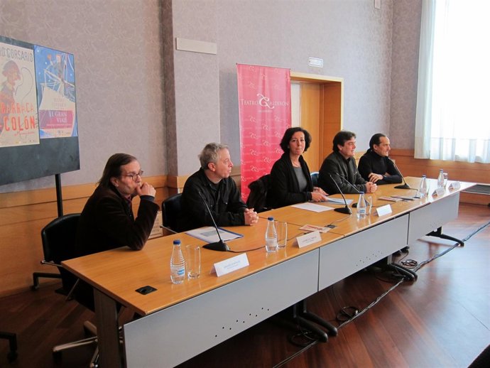 Semprún, García, Cantalapiedra, Viteri Y Peña En La Rueda De Prensa 