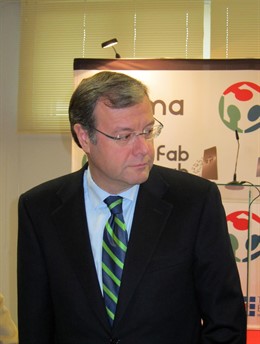 Antonio Silván En La Inauguración De 'Fablab'