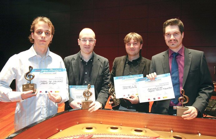 Galardonados Con El Premio Jóvenes Compositores Fundación Autor-CNDM 2011